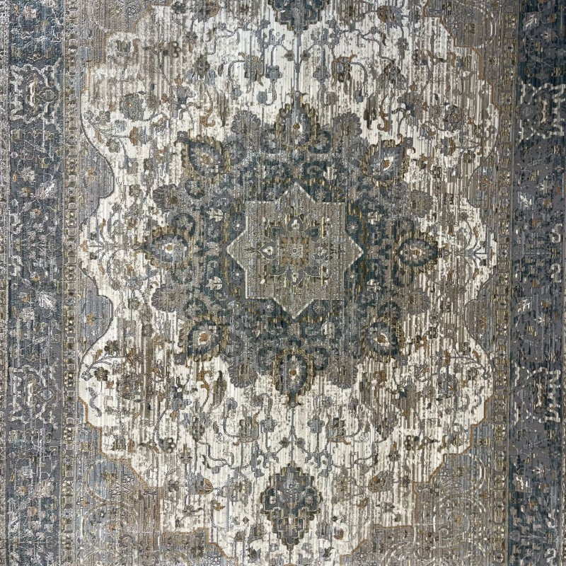 سجاد بوهيمي تركي مراكش X0750A ابيض رصاصي مقاس 120*170 سجاد بوهيمي تركي مراكش X0750A ابيض رصاصي مقاس 120*170
