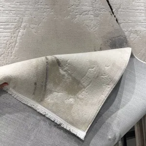 سجاد تركي برل 42816A كريم اسود مقاس 50*80