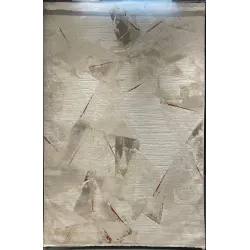 سجاد تركي برل 42816A كريم تيرا مقاس 50*80