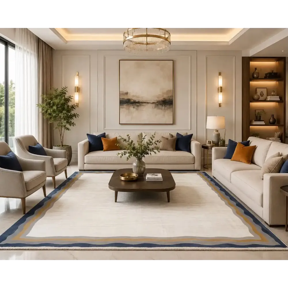 سجاد تركي برل 42818A كريم سماوي مقاس 150*220 سجاد تركي برل 42818A كريم سماوي مقاس 150*220 - سجاد فرنسي شرقي