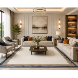 سجاد تركي برل 42818A كريم سماوي مقاس 150*220 سجاد تركي برل 42818A كريم سماوي مقاس 150*220