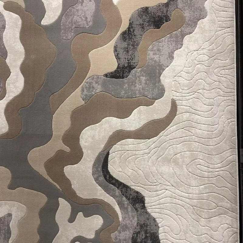 سجاد تركي برل 42819A كريم بيج مقاس 250*350