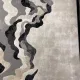 سجاد تركي برل 42819A كريم اسود مقاس 50*80