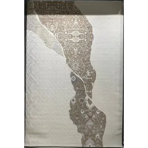 سجاد تركي محتشم 0113A كريم بيج مقاس 80*150
