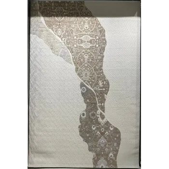 سجاد تركي محتشم 0113A كريم بيج مقاس 50*80