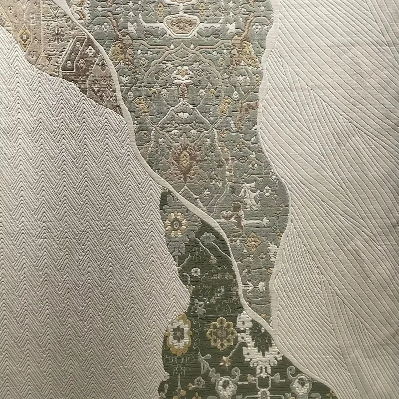 سجاد تركي محتشم 0113A كريم رصاصي مقاس 250*350