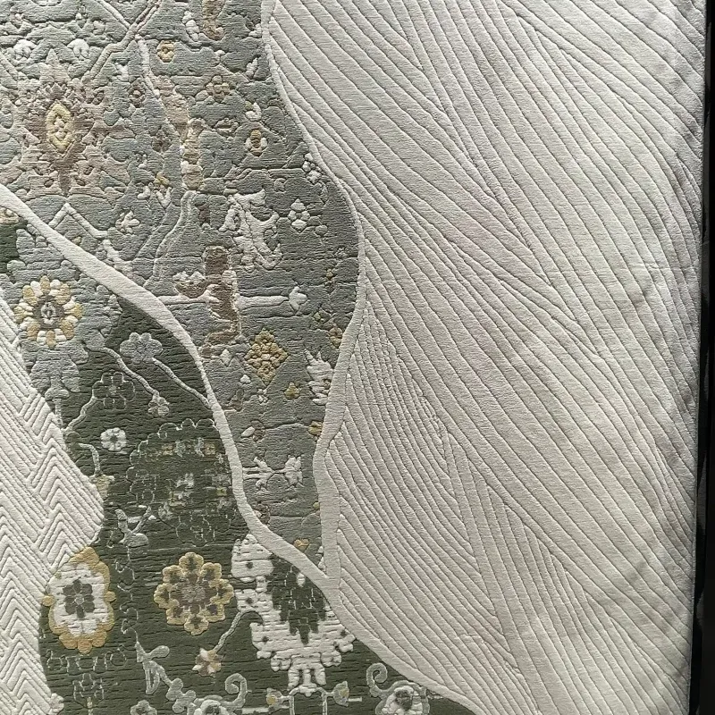 سجاد تركي محتشم 0113A كريم رصاصي مقاس 250*350