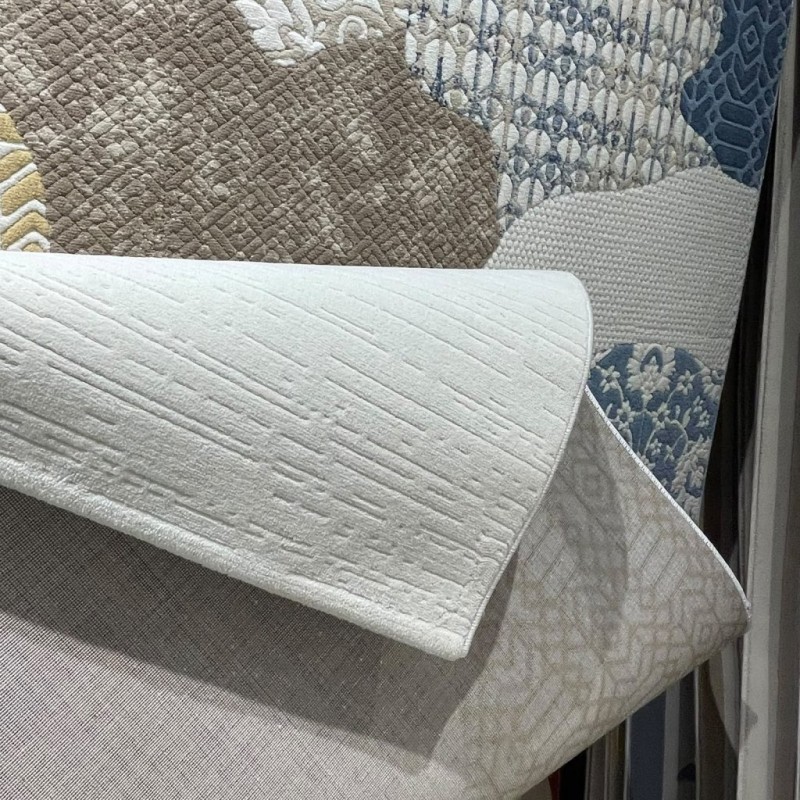 سجاد تركي محتشم 0109A كريم سماوي مقاس 300*400