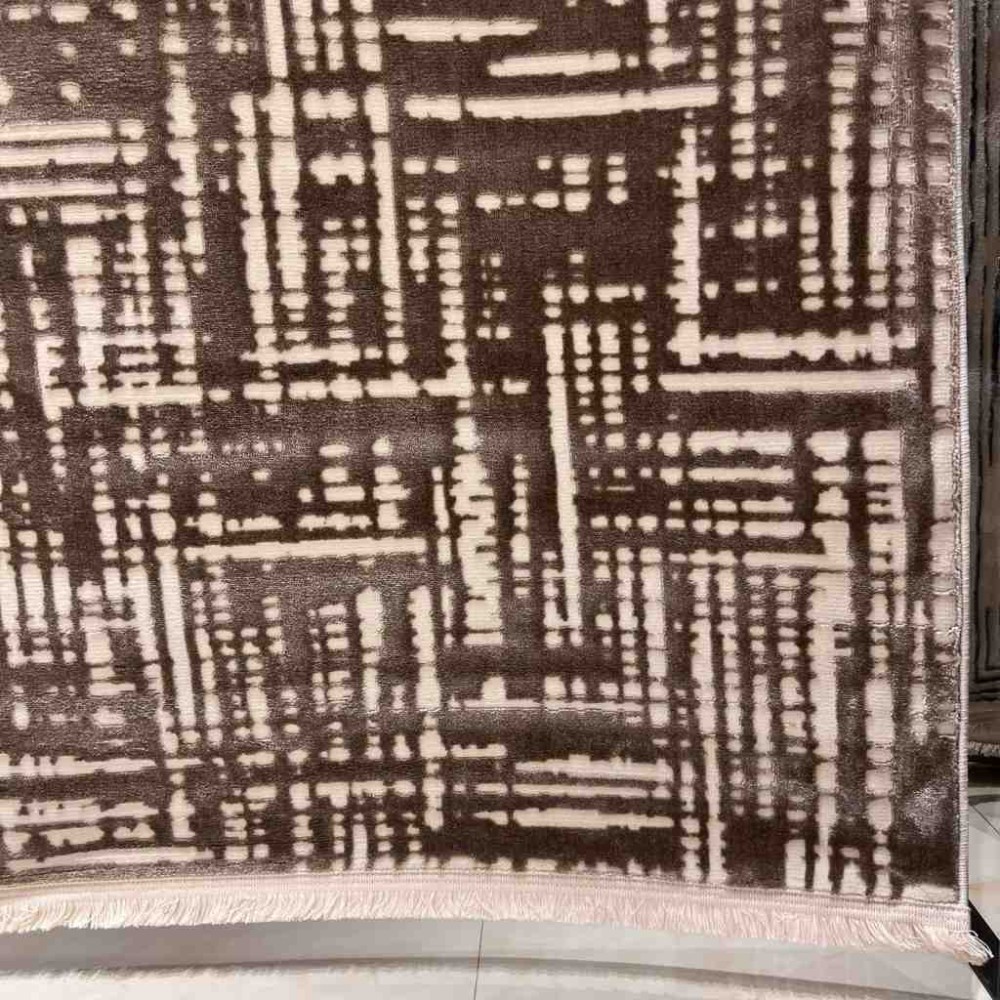 سجاد تركي مودرن فندقي نوفيكس 40385B بيج مقاس 400*500