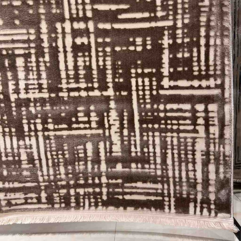سجاد تركي مودرن فندقي نوفيكس 40385B بيج مقاس 150*230