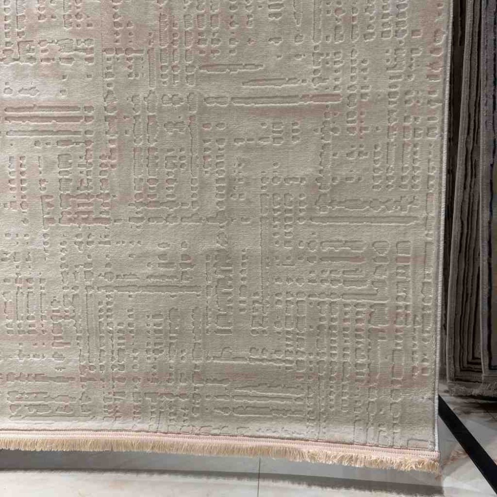 سجاد تركي مودرن فندقي نوفيكس 40385B كريم مقاس 50*80