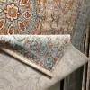 سجاد بوهيمي تركي رادا KR12C كريم تركواز مقاس 250*350