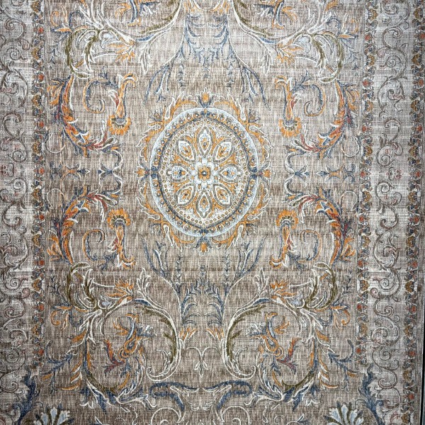 سجاد بوهيمي تركي رادا KR12C بيج غامق مقاس 200*300