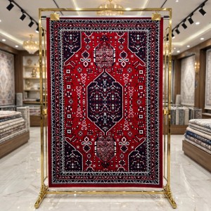 سجاد الهبه تركي سيلك نوماد B241A احمر كحلي مقاس 150*220