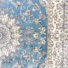 سجاد تركي سوبر شيراز P7242 سماوي مقاس 100*500