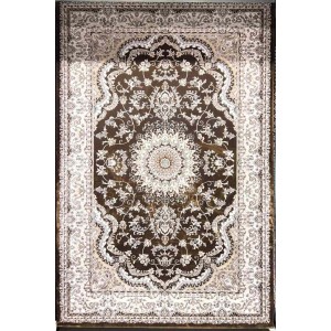 سجاد تركي سوبر شيراز P7242 شوكليت بني مقاس 100*400