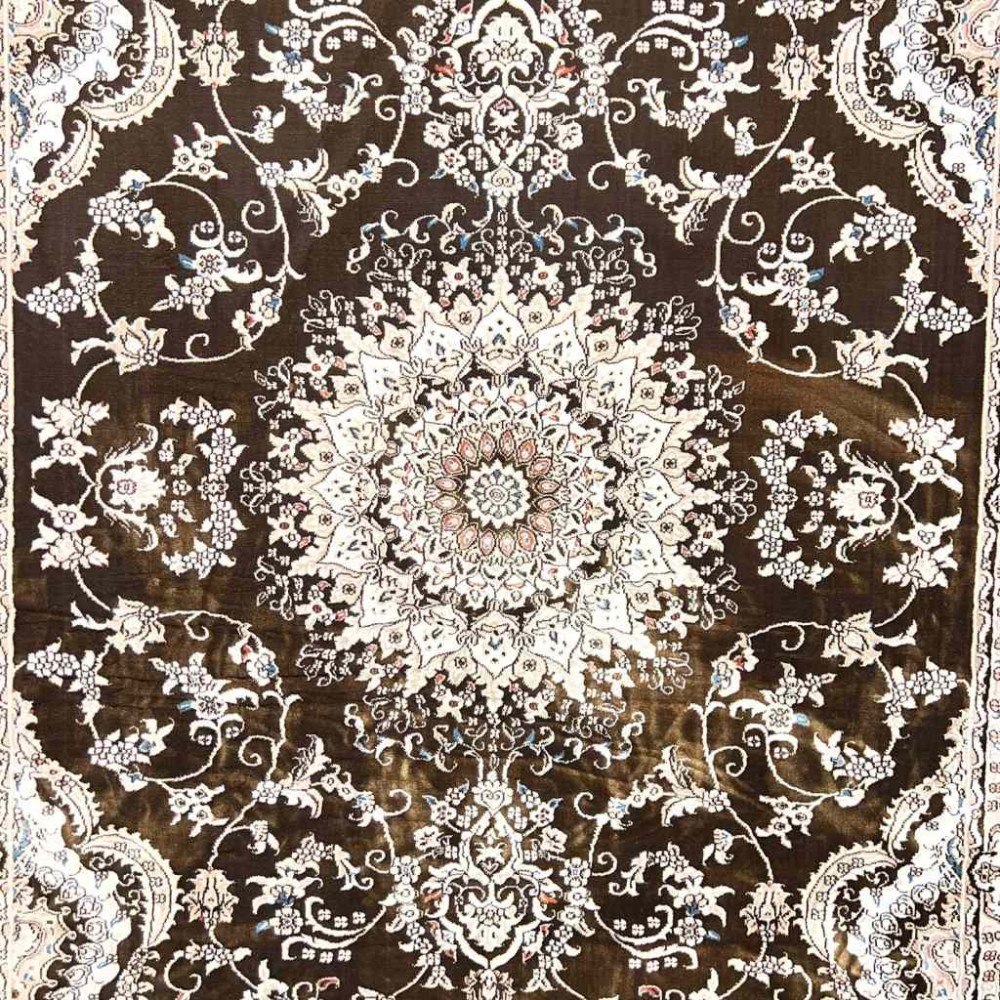 سجاد تركي سوبر شيراز P7242 شوكليت بني مقاس 100*500