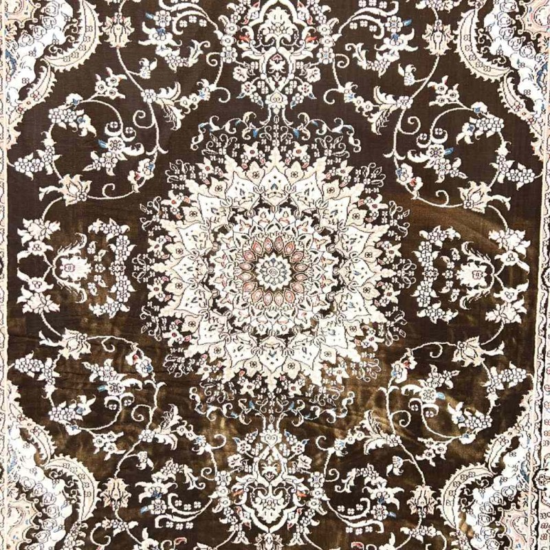 سجاد تركي سوبر شيراز P7242 شوكليت بني مقاس 150*230