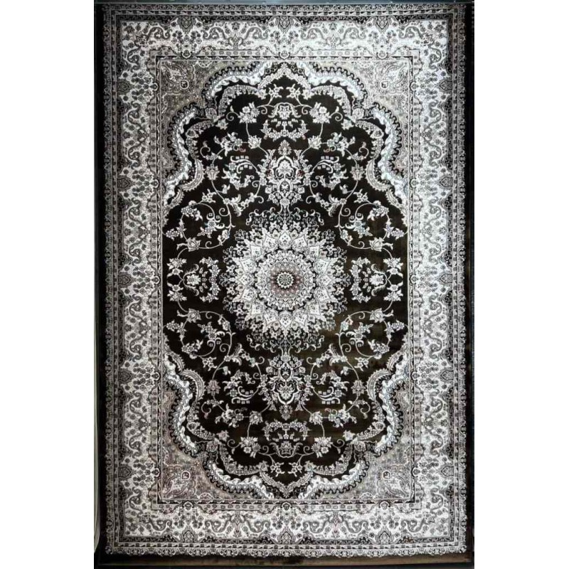 سجاد تركي سوبر شيراز P7242 شوكليت بني مقاس 150*230