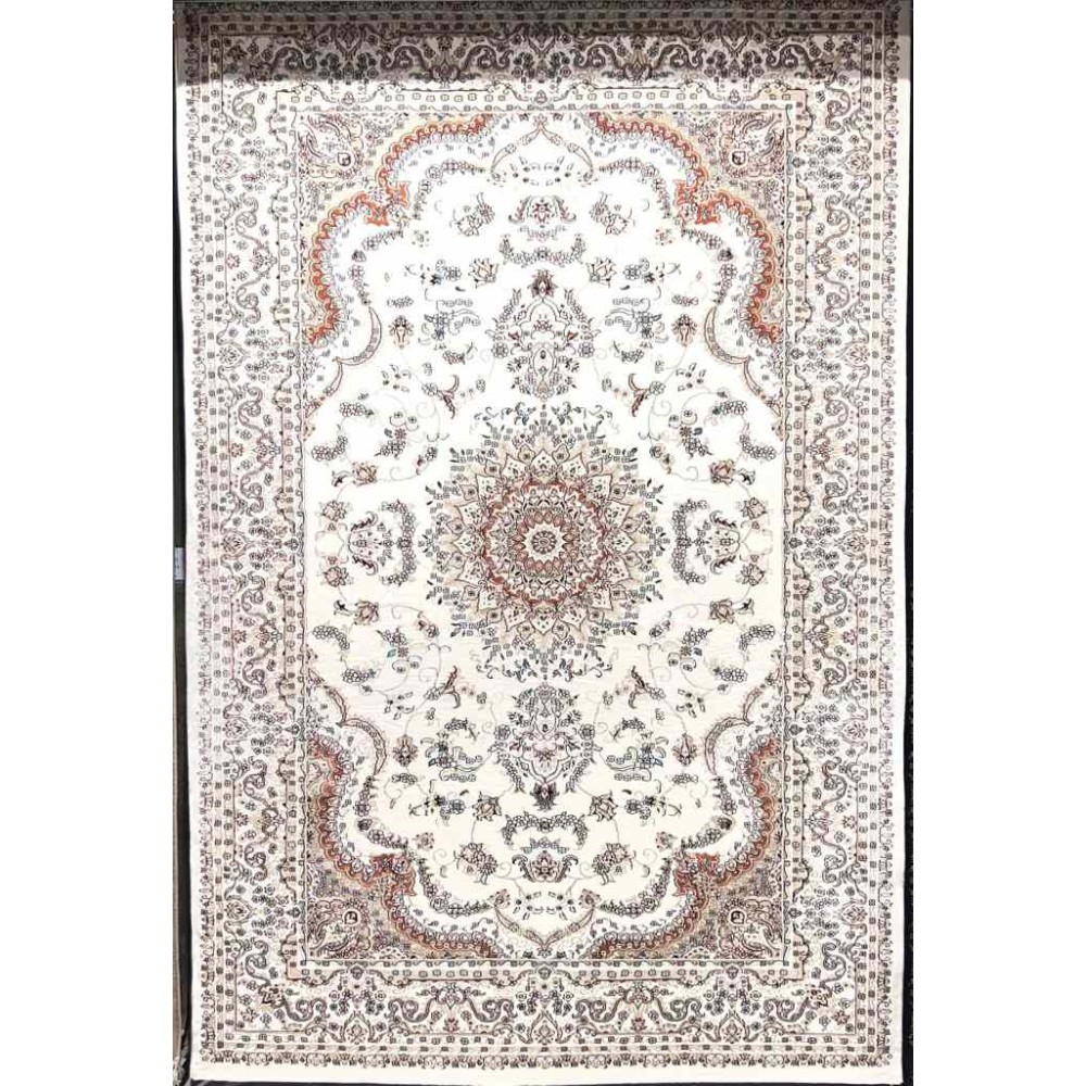 سجاد تركي سوبر شيراز P7242 كريم مقاس 100*500