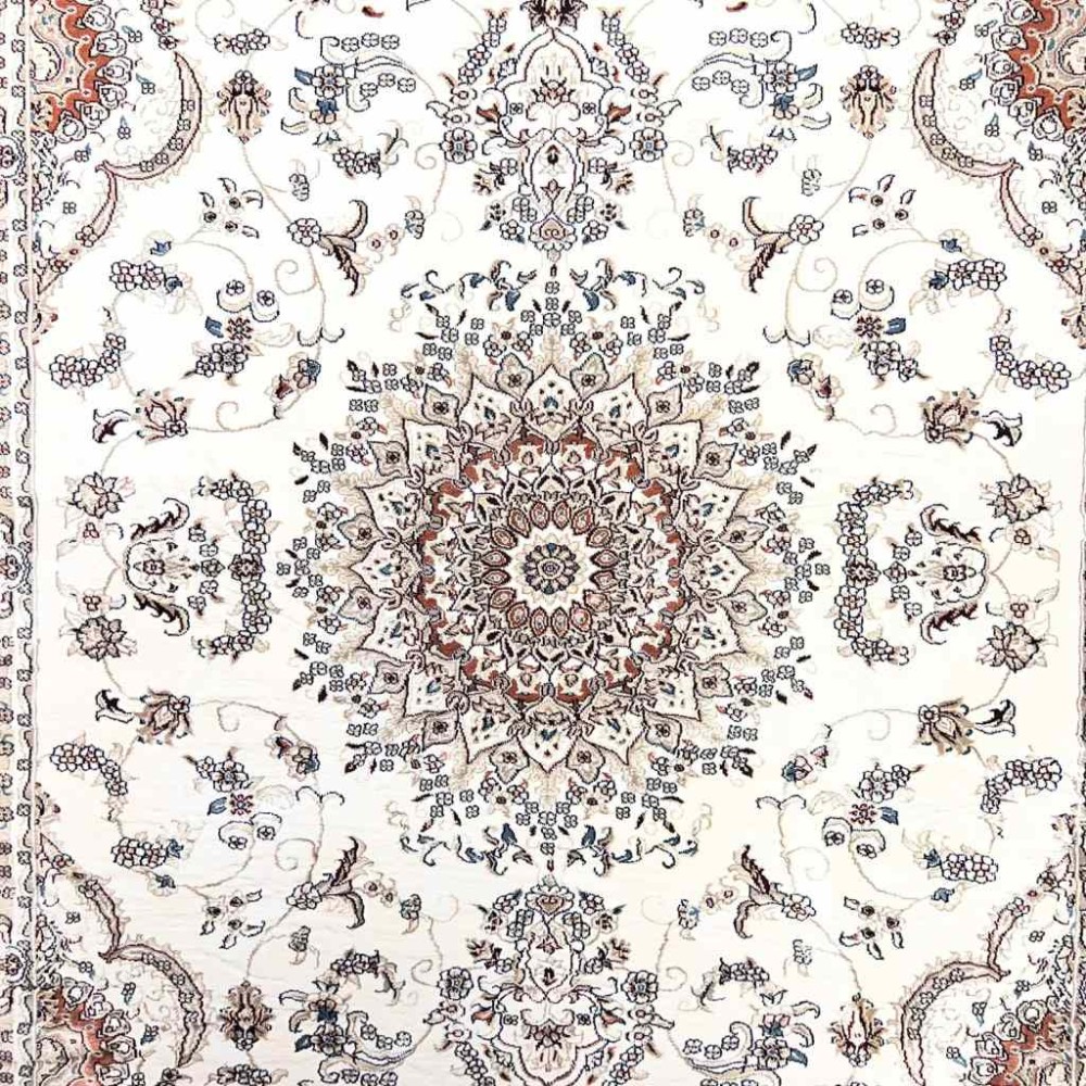 سجاد تركي سوبر شيراز P7242 كريم مقاس 100*500