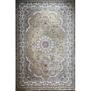 سجاد تركي سوبر شيراز P7242 بيج غامق مقاس 100*400