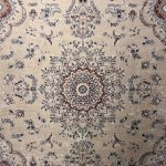 سجاد تركي سوبر شيراز P7242 بيج فاتح مقاس 120*170