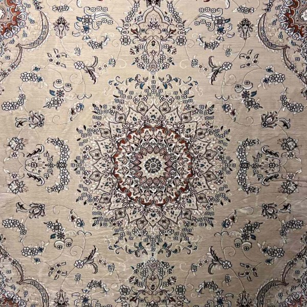 سجاد تركي سوبر شيراز P7242 بيج فاتح مقاس  100*300