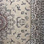 سجاد تركي سوبر شيراز P7242 بيج فاتح مقاس 120*170
