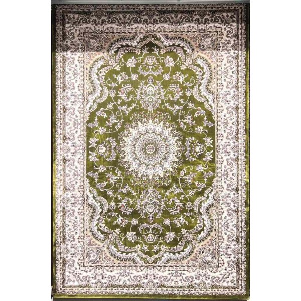 سجاد تركي سوبر شيراز P7242 اخضر مقاس 500*600