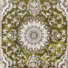 سجاد تركي سوبر شيراز P7242 اخضر مقاس 500*600