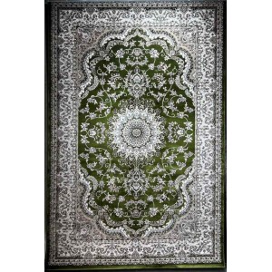 سجاد تركي سوبر شيراز P7242 اخضر مقاس 100*400