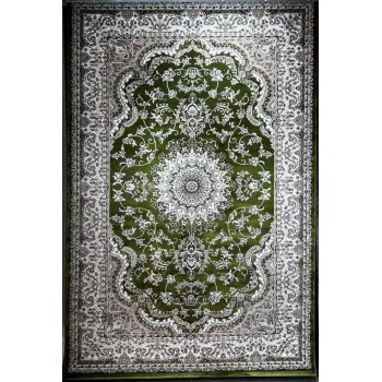 سجاد تركي سوبر شيراز P7242 اخضر مقاس 150*230