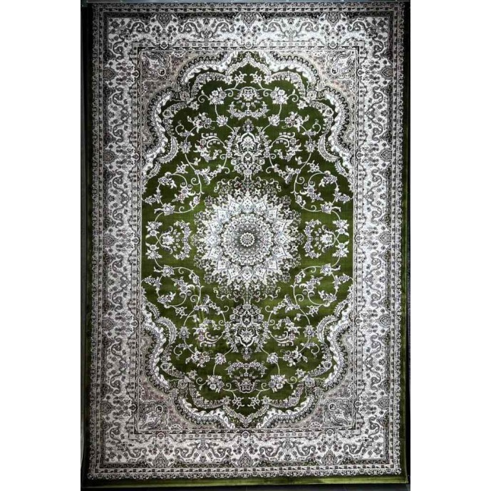 سجاد تركي سوبر شيراز P7242 اخضر مقاس 100*400