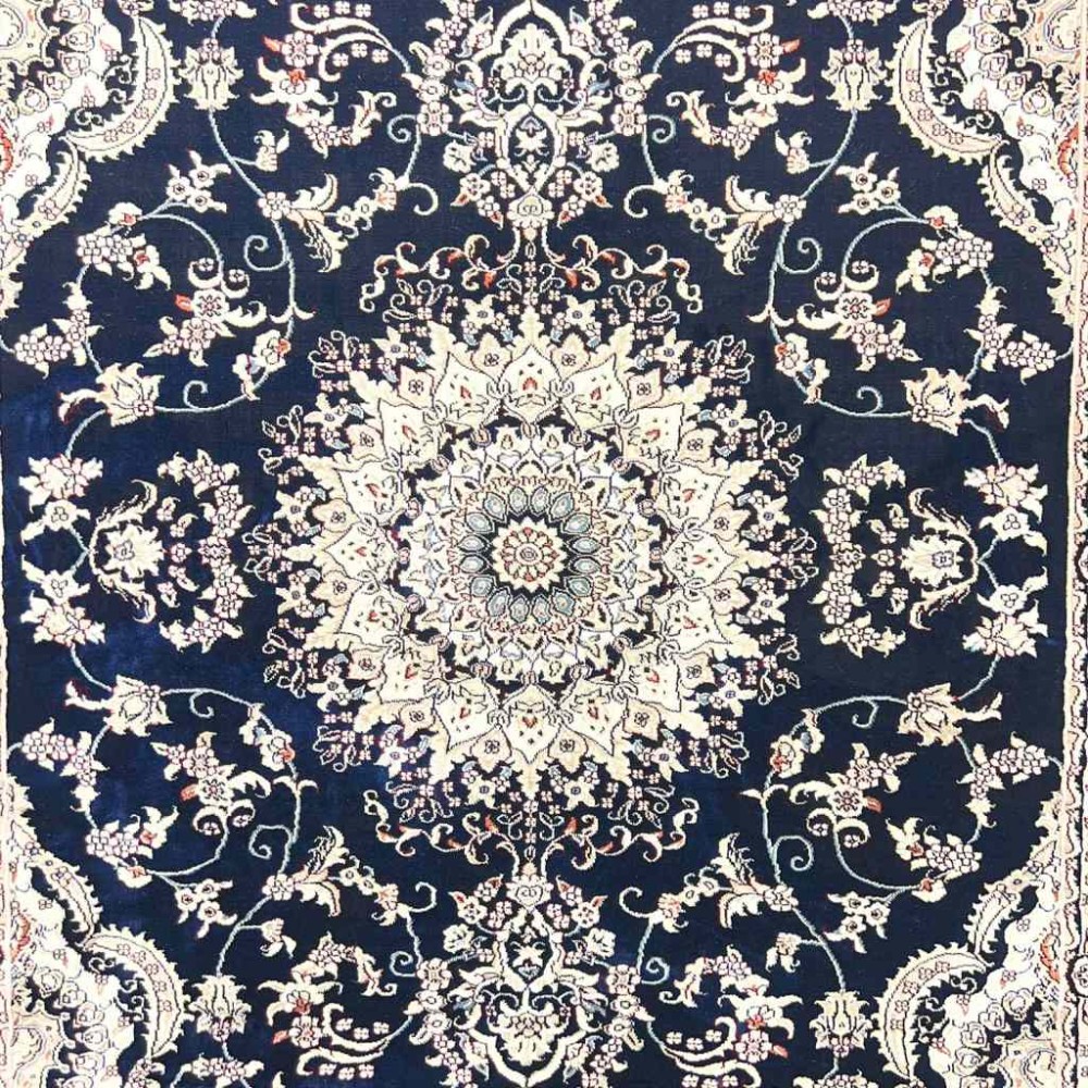 سجاد تركي سوبر شيراز P7242 كحلي مقاس 100*500