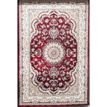 سجاد تركي سوبر شيراز P7242 احمر مقاس 120*170