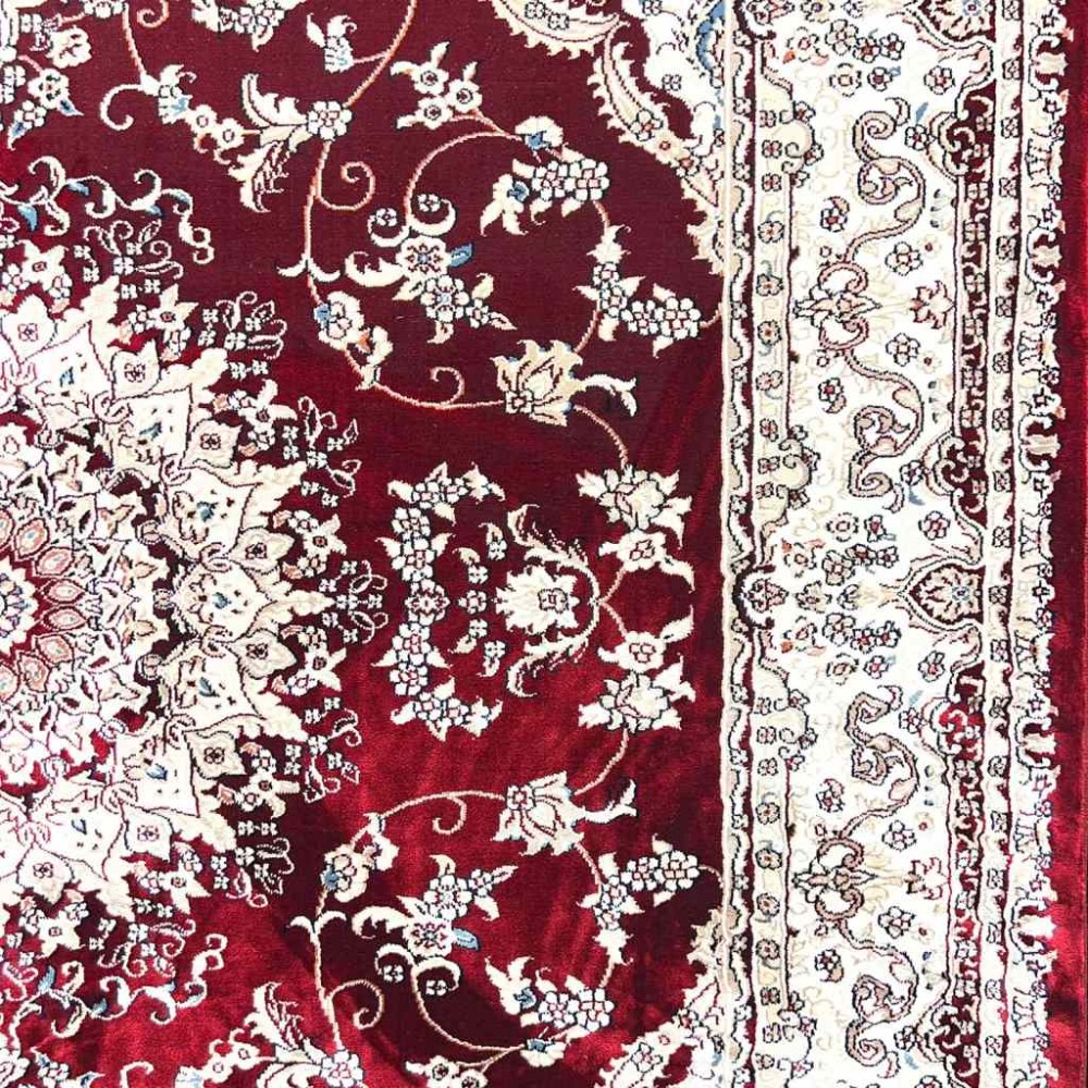 سجاد تركي سوبر شيراز P7242 احمر مقاس 100*500