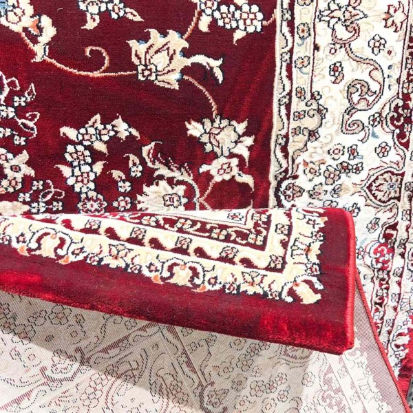 سجاد تركي سوبر شيراز P7242 احمر مقاس  100*200