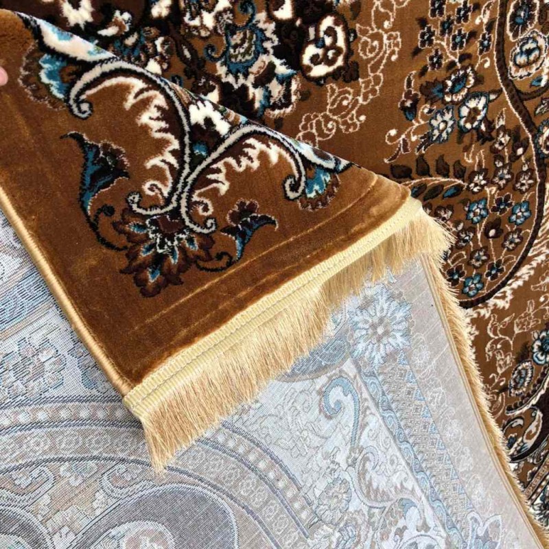 سجاد تركي سوبر سلك 5407 بني فاتح