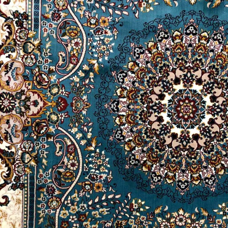 سجاد تركي سوبر سلك 5407 سماوي