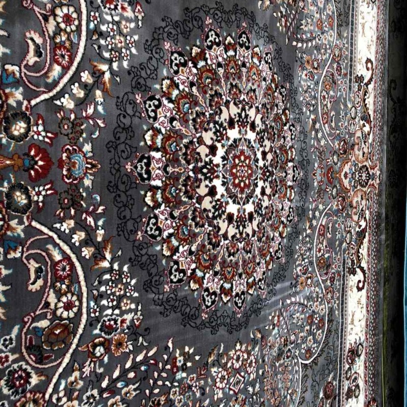 سجاد تركي سوبر سلك 5407 رصاصي