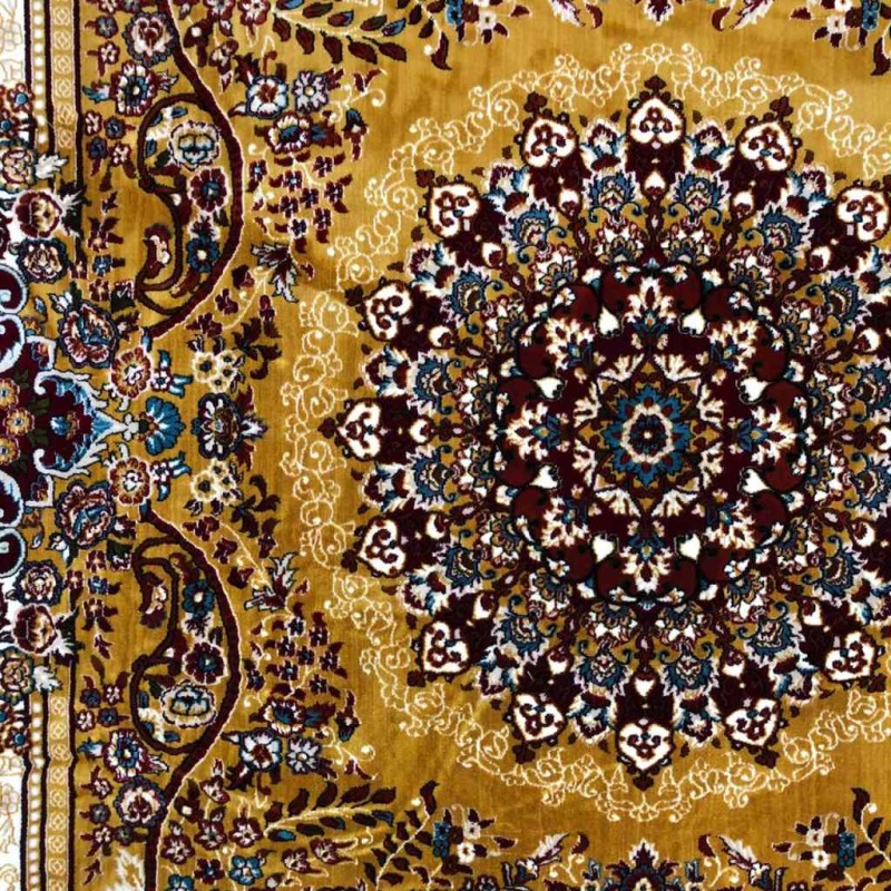 سجاد تركي سوبر سلك 5407 ذهبي