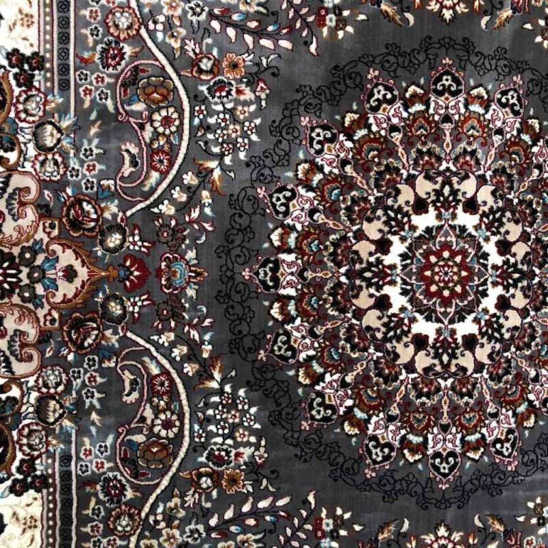 سجاد تركي سوبر سلك 5407 رصاصي