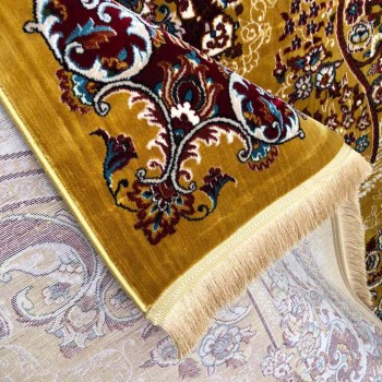 سجاد تركي سوبر سلك 5407 ذهبي