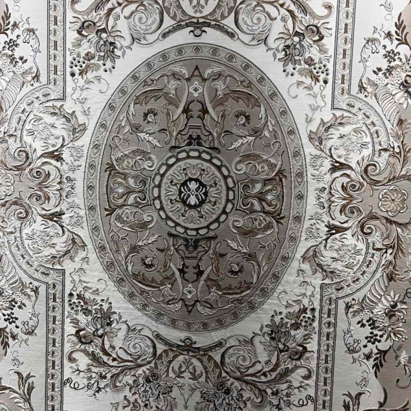 سجاد تركي تاج بلس كلاسيك ملكي قصور سميك ناعم كريم مقاس 150*220