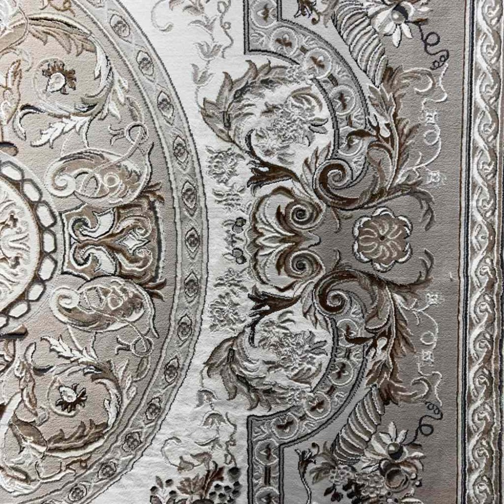 سجاد تركي تاج بلس كلاسيك ملكي قصور سميك ناعم كريم مقاس 250*350