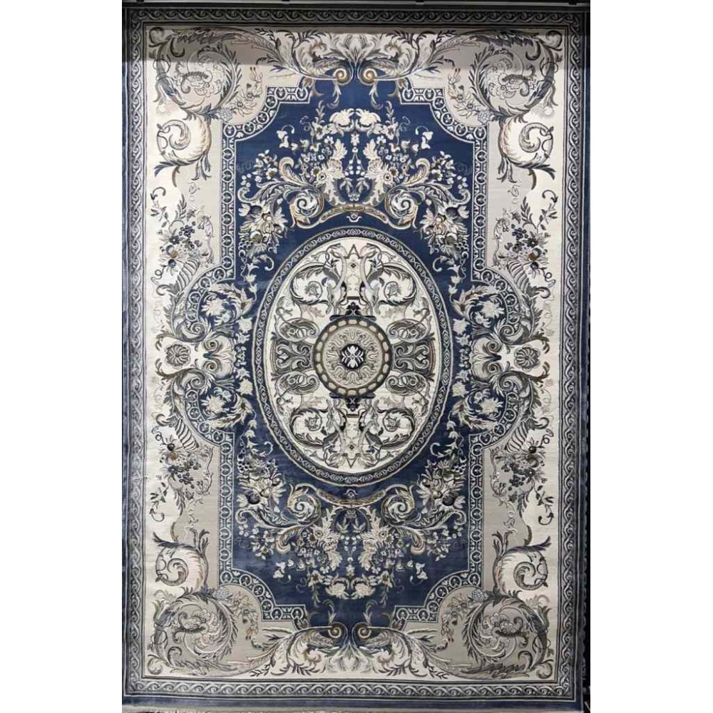 سجاد تركي تاج بلس كلاسيك ملكي قصور سميك ناعم سماوي مقاس 400*500 سجاد تركي تاج بلس كلاسيك ملكي قصور سميك ناعم سماوي مقاس 400*500