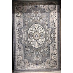 سجاد تركي تاج بلس كلاسيك ملكي قصور سميك ناعم رصاصي مقاس 250*350