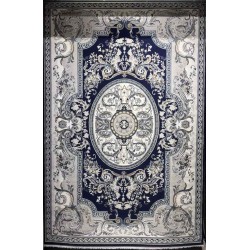 سجاد تركي تاج بلس كلاسيك ملكي قصور سميك ناعم كحلي مقاس 250*350