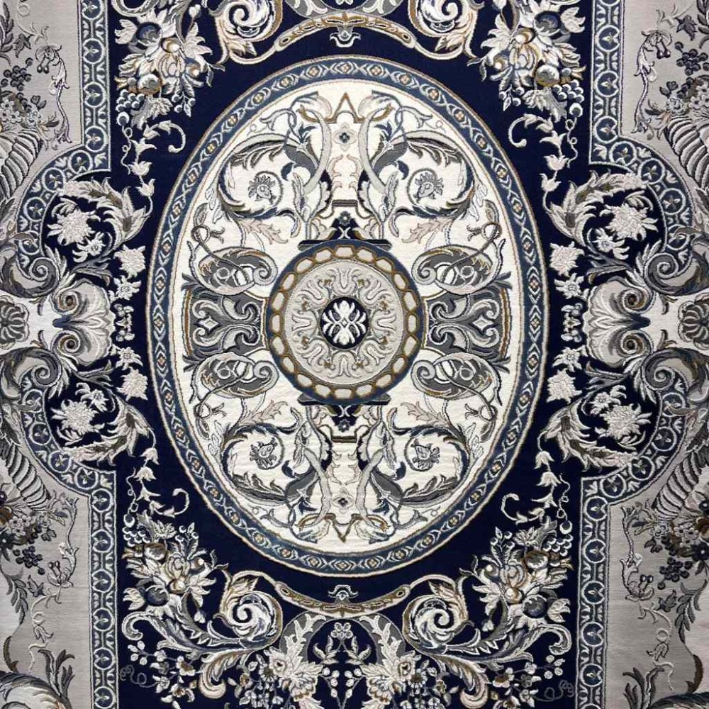 سجاد تركي تاج بلس كلاسيك ملكي قصور سميك ناعم كحلي مقاس 250*350 سجاد تركي تاج بلس كلاسيك ملكي قصور سميك ناعم كحلي مقاس 250*350